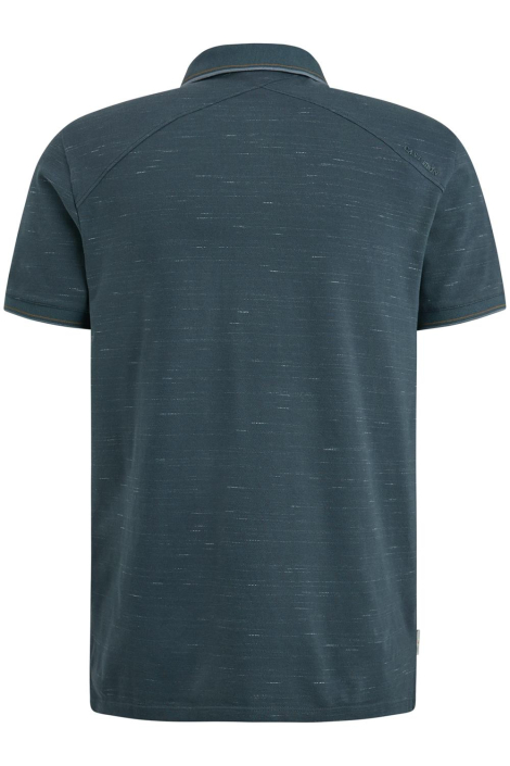 Cast Iron blauwe heren polo