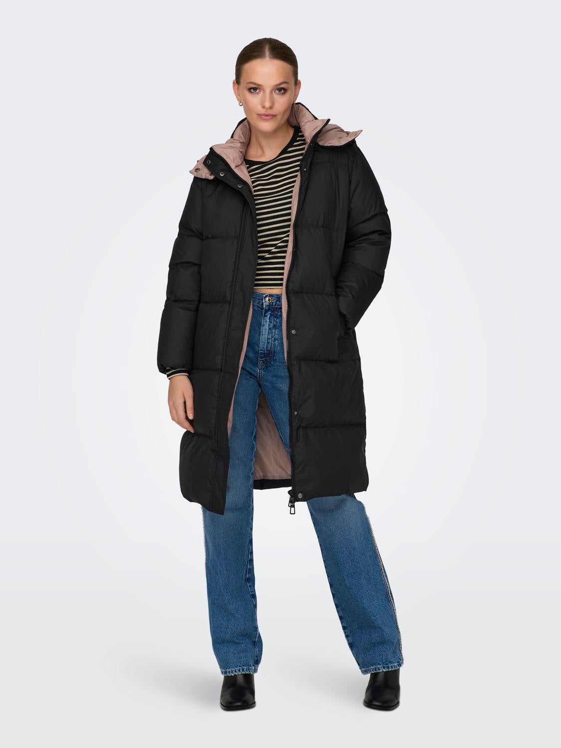 ONLVILMA Steppmantel Black