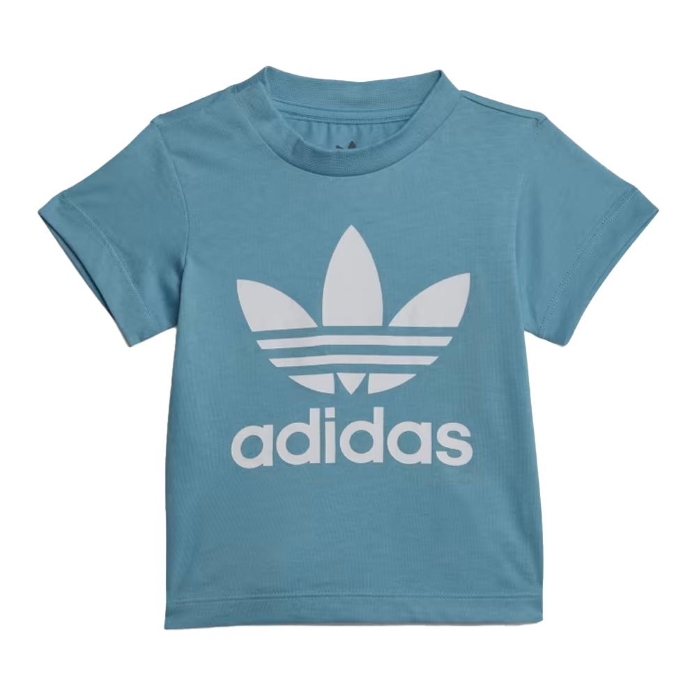 Adidas T-shirt Bleu Garçon Adidas Trefoil