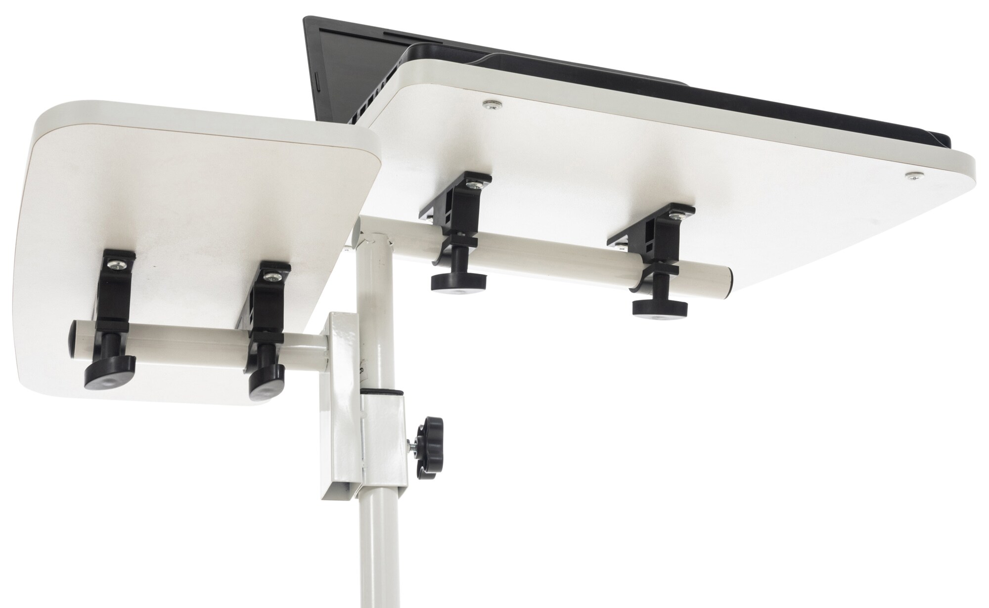 CLP Beistelltisch Liva I Neigbarer Betttisch Aus Metall I Laptoptisch Im Industrial Look