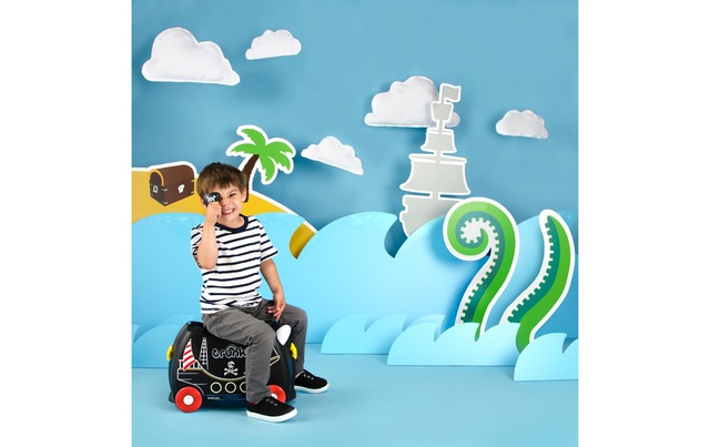 TRUNKI Trolley »Petro Pirat« 4 Rollen