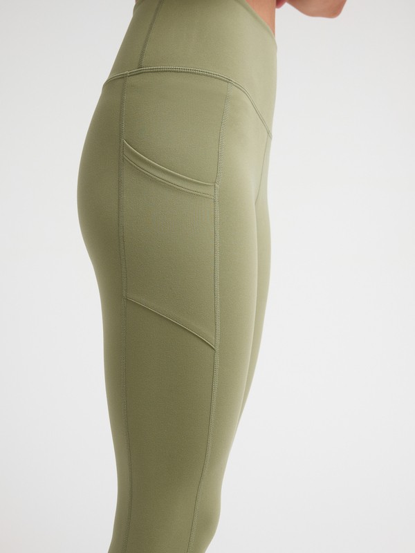 Heart Into It Ankle Legging de sport Vert Femme