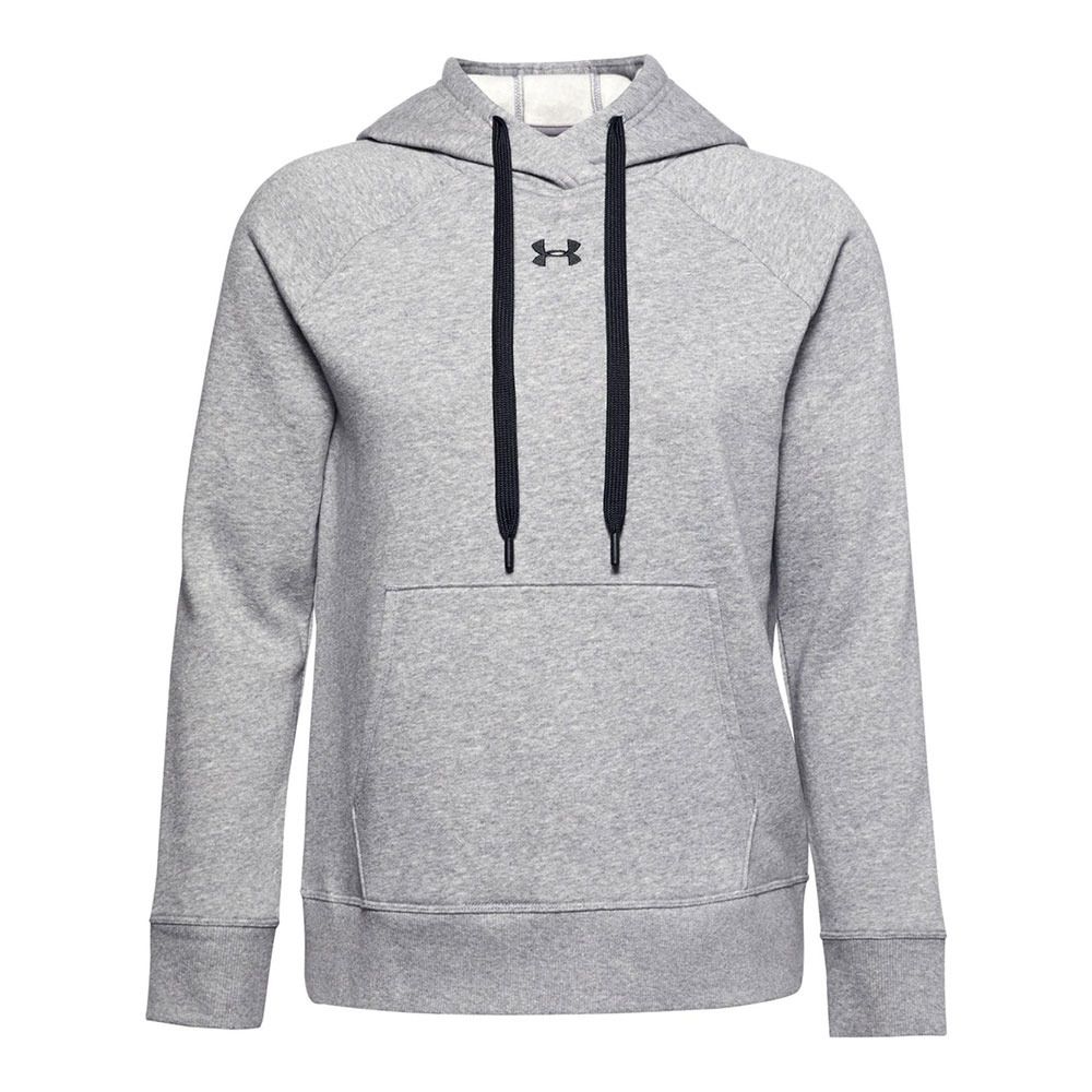 Under Armour RIVAL FLEECE LOGO - Sweat Femme gris