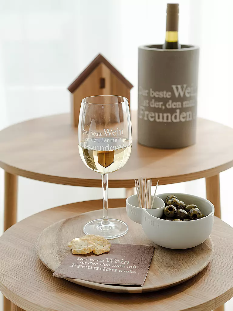 RAEDER Weinglas - Der beste Wein transparent