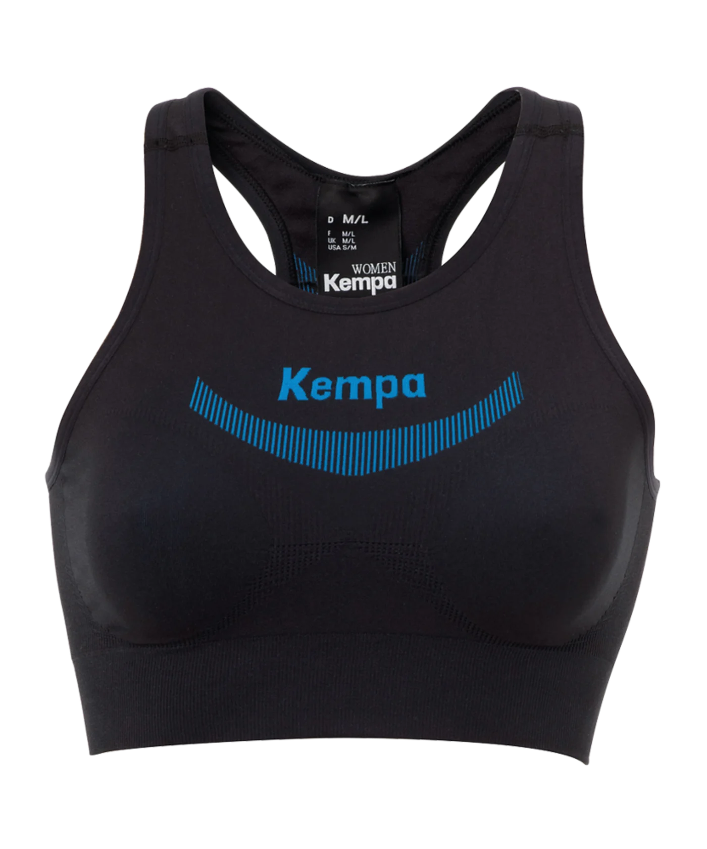 Kempa Attitude Pro Sport-BH Damen Schwarz F01