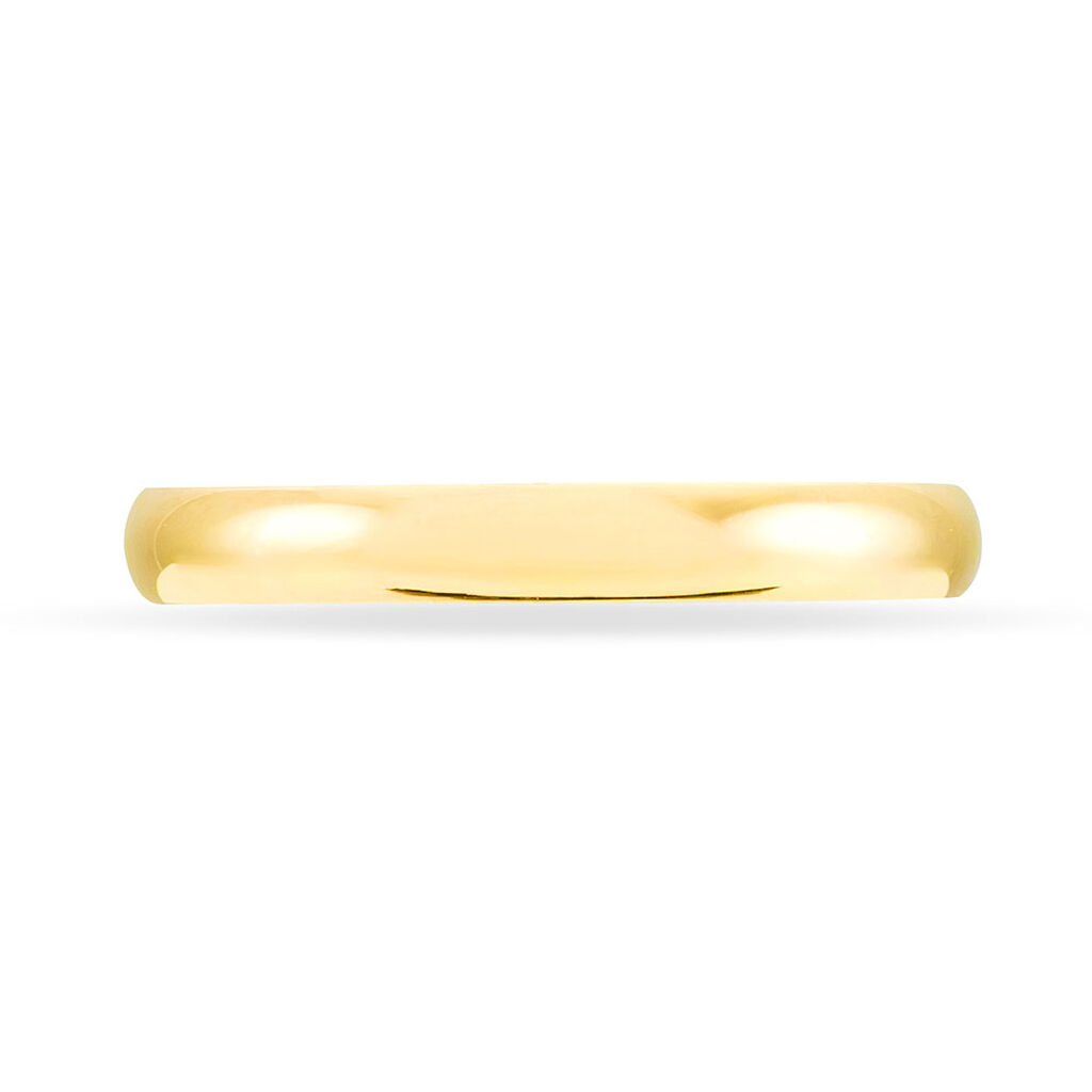 Alliance Meredithe Demi Jonc Classique Or Jaune