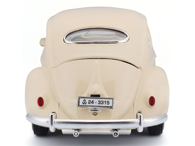 BBurago Volkswagen Käfer 1955 Beige 1:18 Sammlermodell im Massstab 1:18
