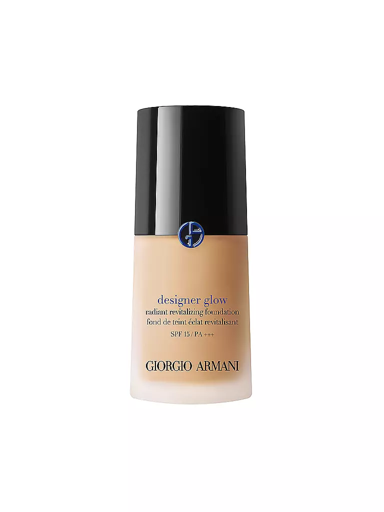 GIORGIO ARMANI COSMETICS  Designer Glow Foundation 30ml LSF 20 (4) camel