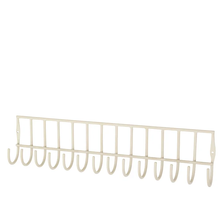 Broste Copenhagen - Maggie Wandgarderobe, 40 x 9,5 cm, warm grey