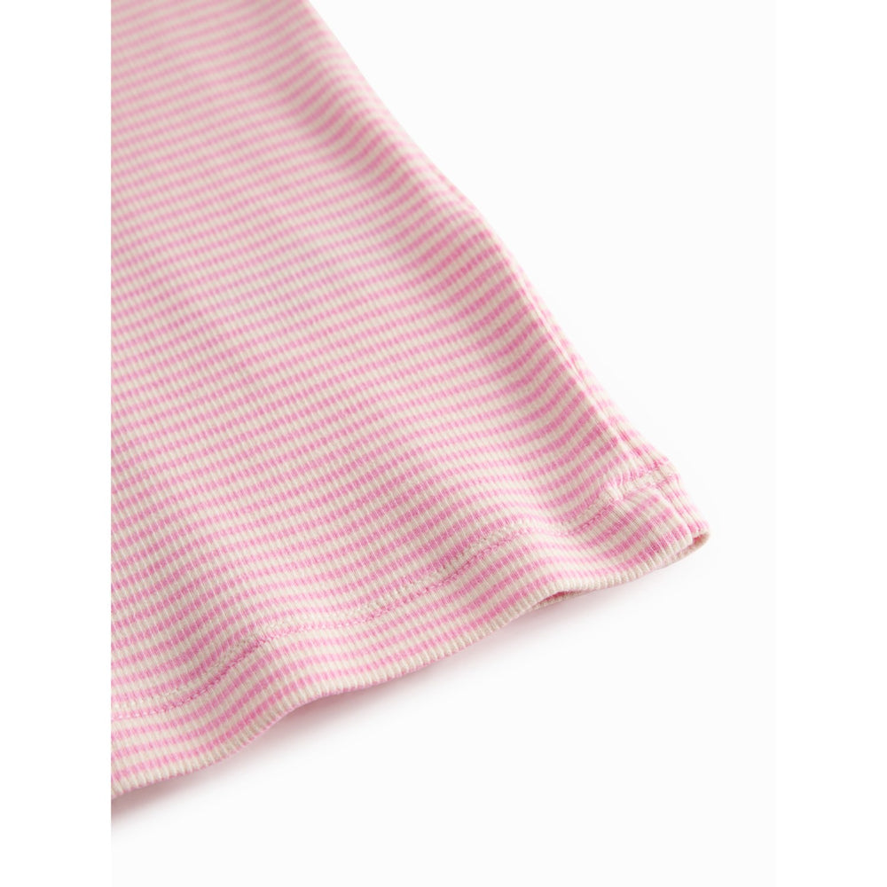 Køb MarMar Modal Fine Rib Pink Stripe Tago T-shirt