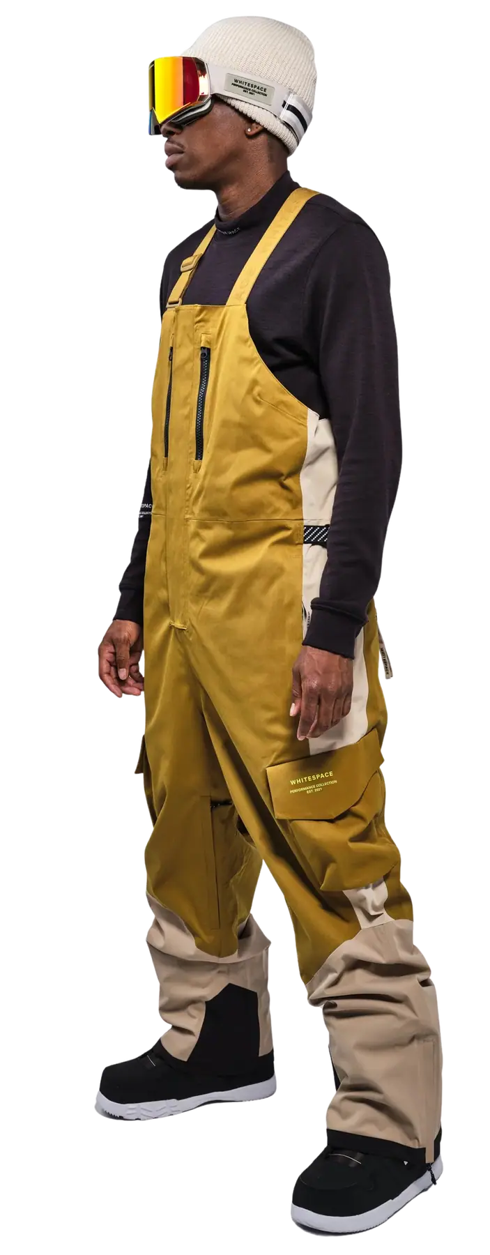 Whitespace 2L Cargo Insulated Bib Snebukser | SkatePro