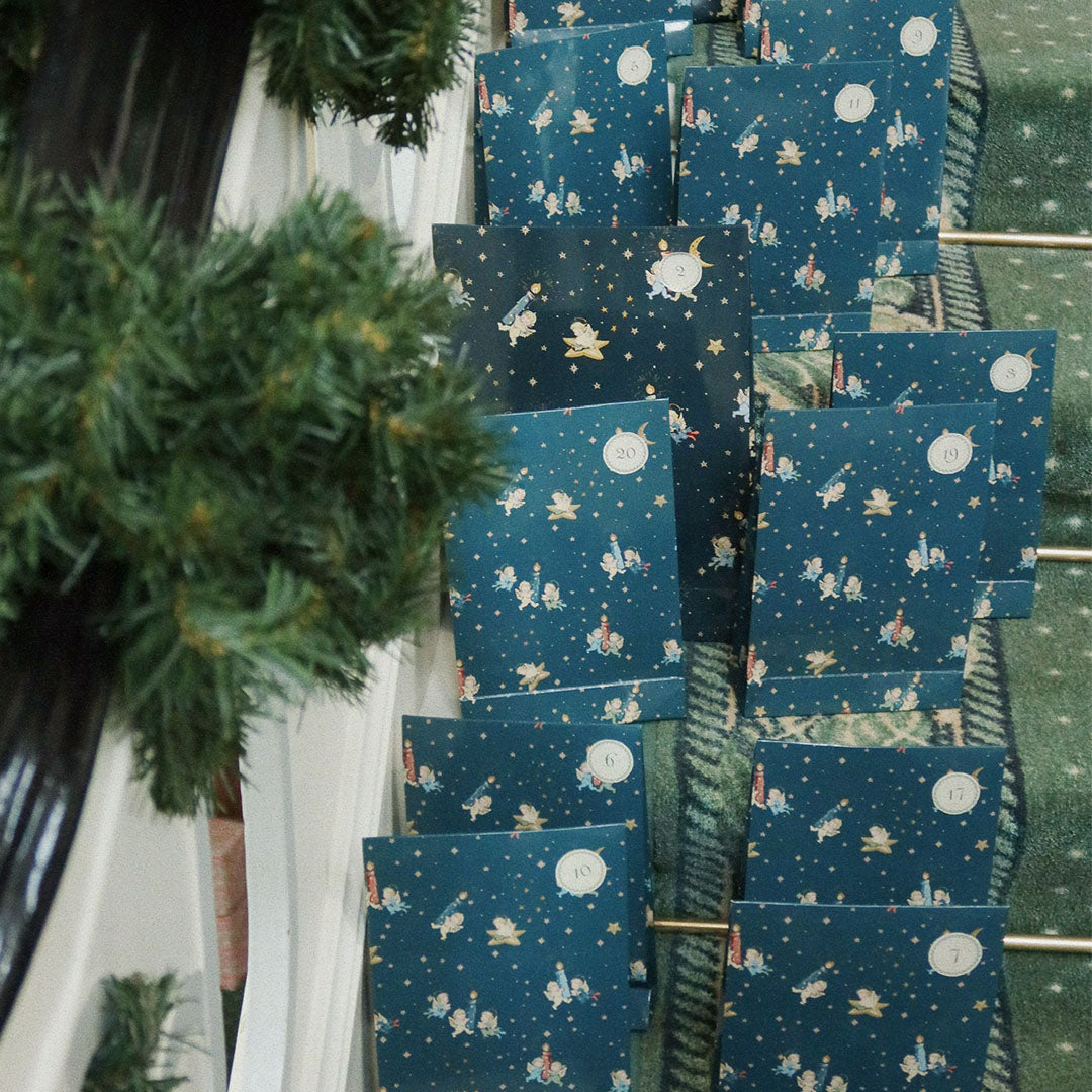 konges sløjd adventskalender - blue