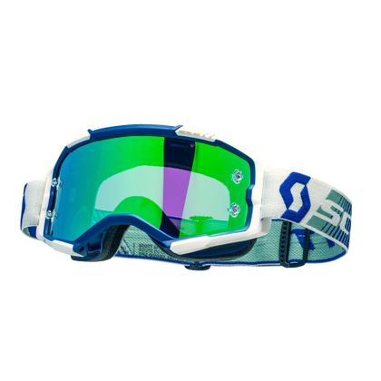 Masque cross Scott FURY - GREEN 2023 - Bleu / Vert