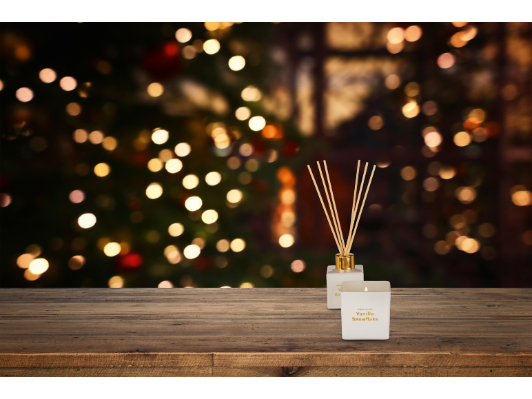 Cadeauset kaars en geurstokjes