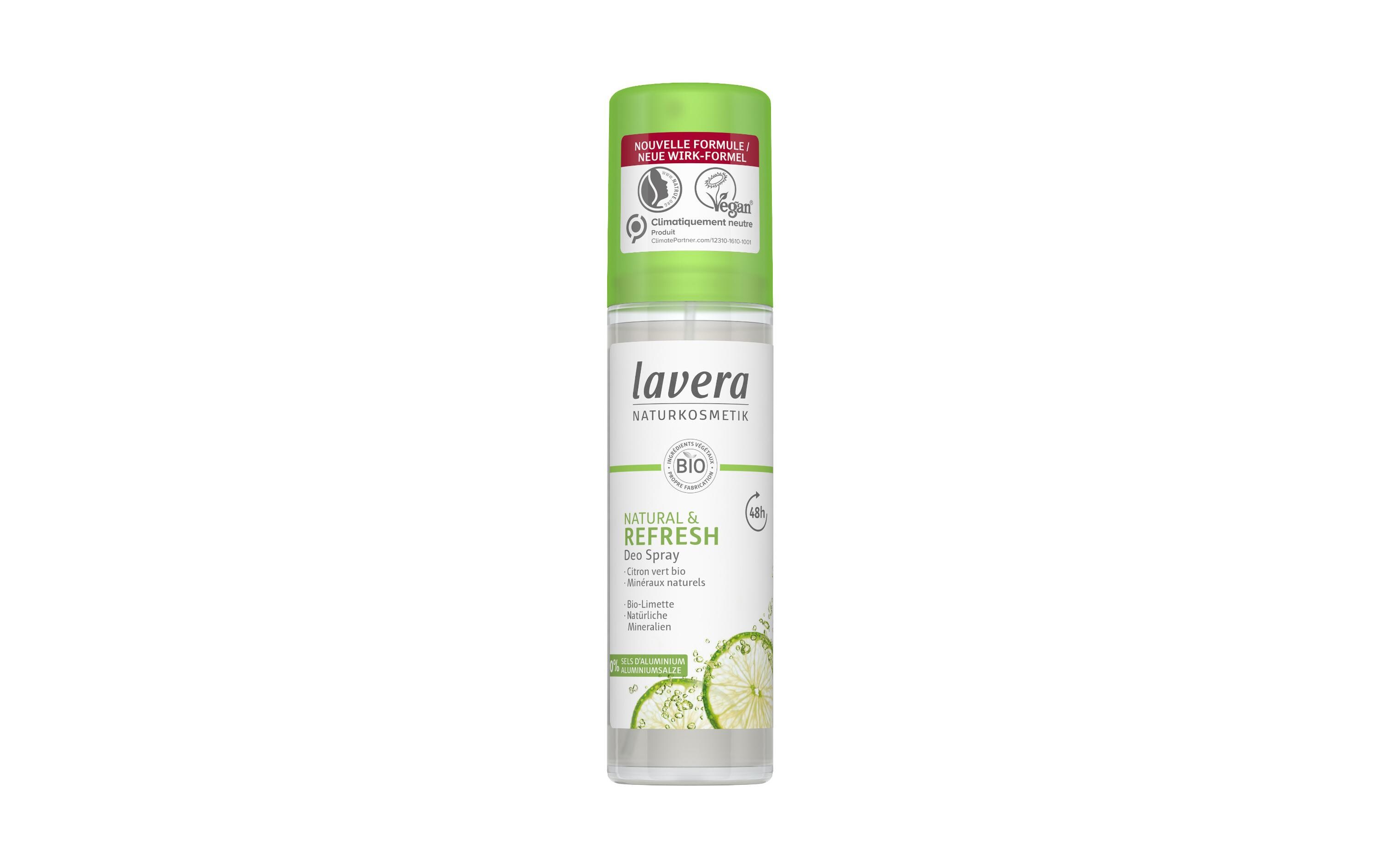 Deo Spray Natural and Refresh 75 mlErfrischendes Naturkosmetik-Deo mit Bio-Limone & Bio-Verveine