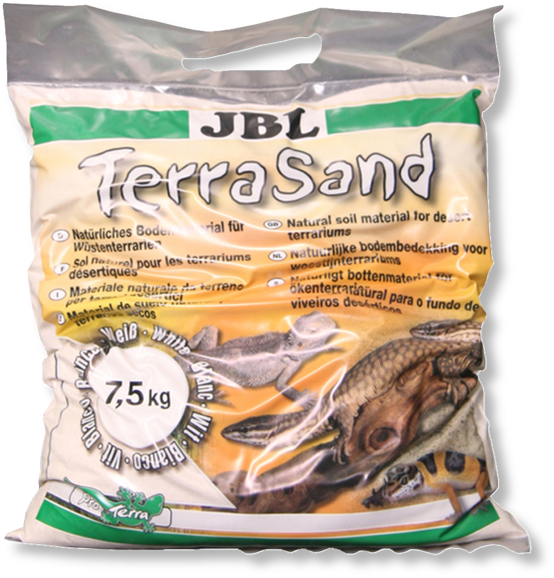 JBL TerraSand natuur-wit 5 liter | Terrarium Bodembedekking