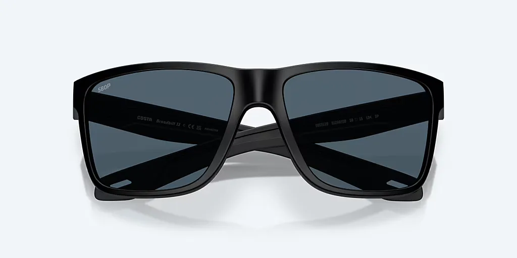 Costa Del Mar Broadbill II Grey 580P/Matte Black