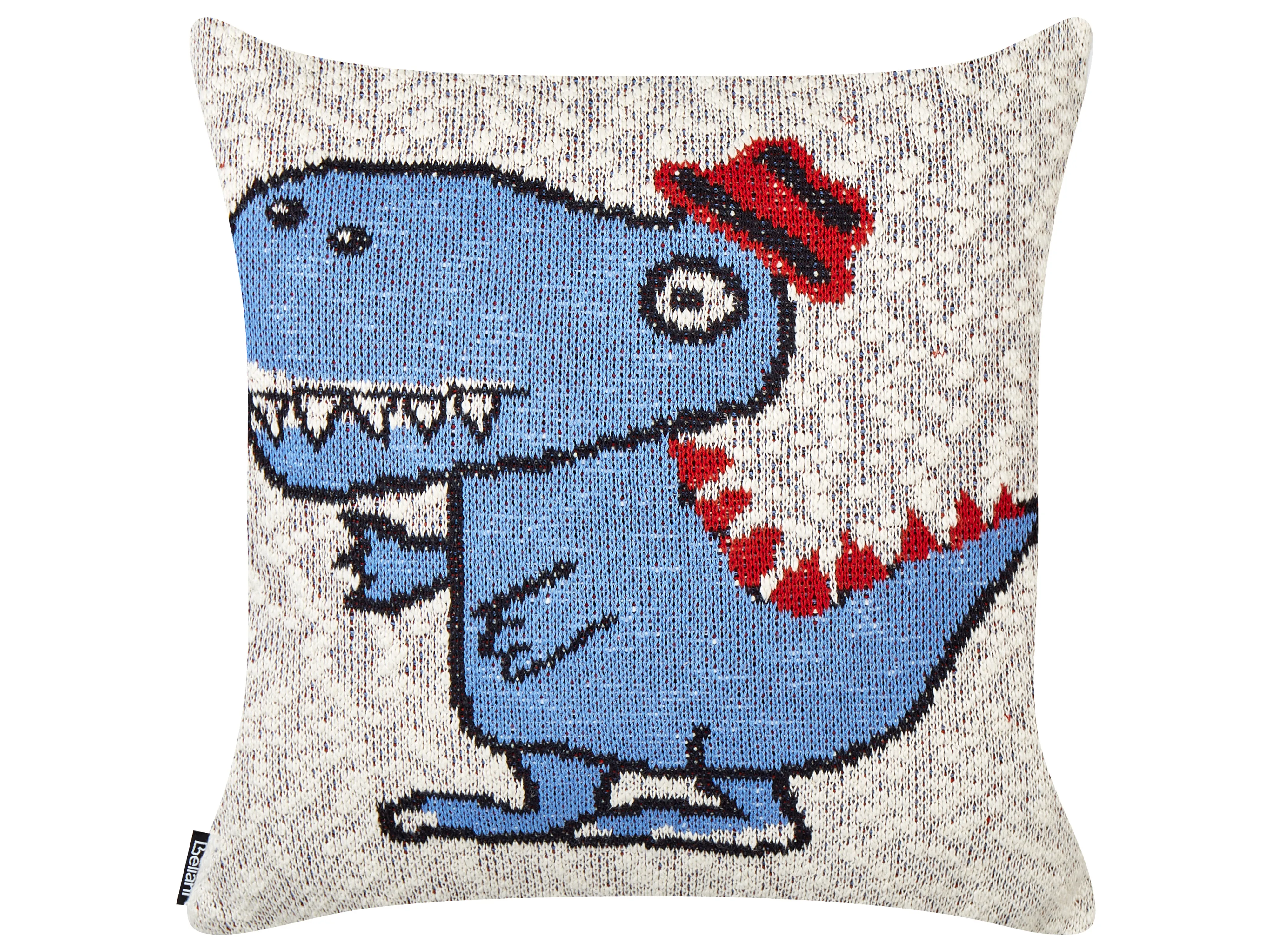 Set van 2 sierkussens GAMBIR Katoen 45 x 45 cm Blauw
