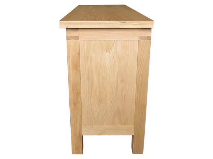 Plan de toilette Harmon bois L.126 cm