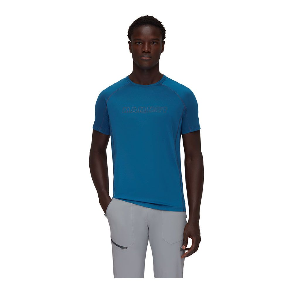 Mammut SELUN FL LOGO - Maillot Homme deep ice