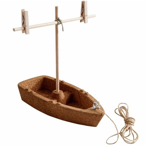 Haba terra kids - bouwpakket kurken boot