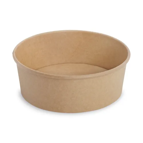 Saladier rond carton kraft 1130 cc Alphaform