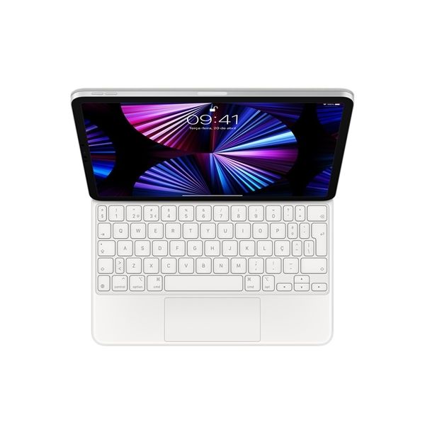Apple Teclado Magic Keyboard para iPad Pro 11 (3.ª geração) e iPad Air (4.ª geração) Branco Português