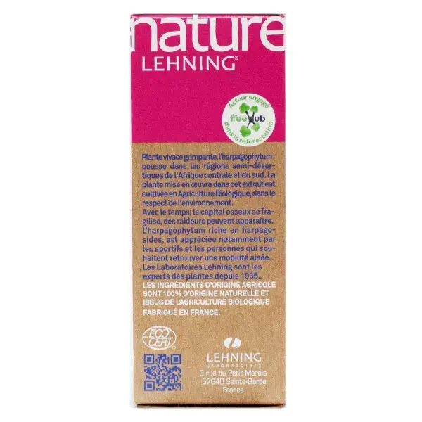Lehning Nature Harpagophytum Procumbens Orgânico 60ml