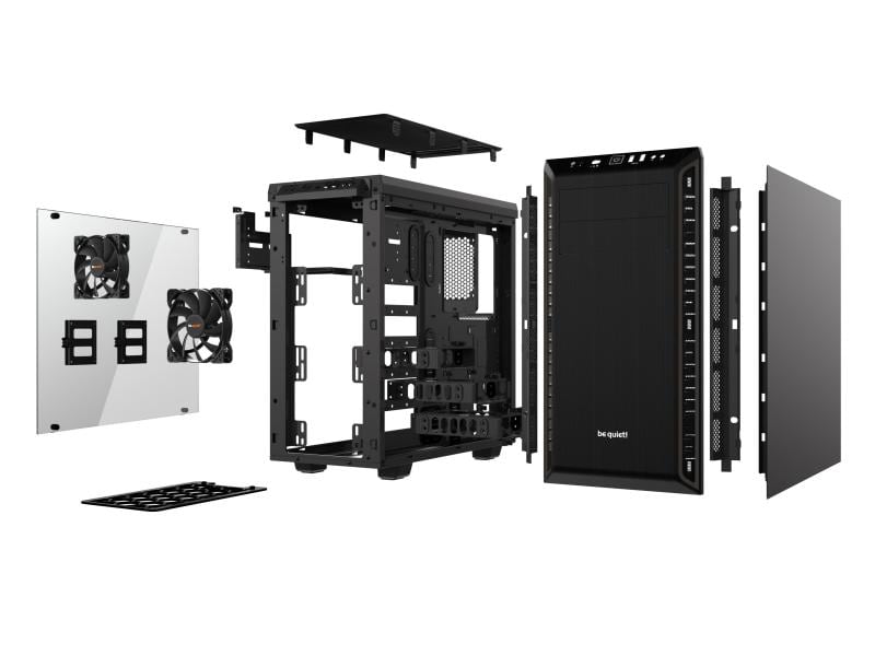 be quiet! PC-Gehäuse Pure Base 600 Fenster Leises und funktionales Mid-Tower Gehäuse