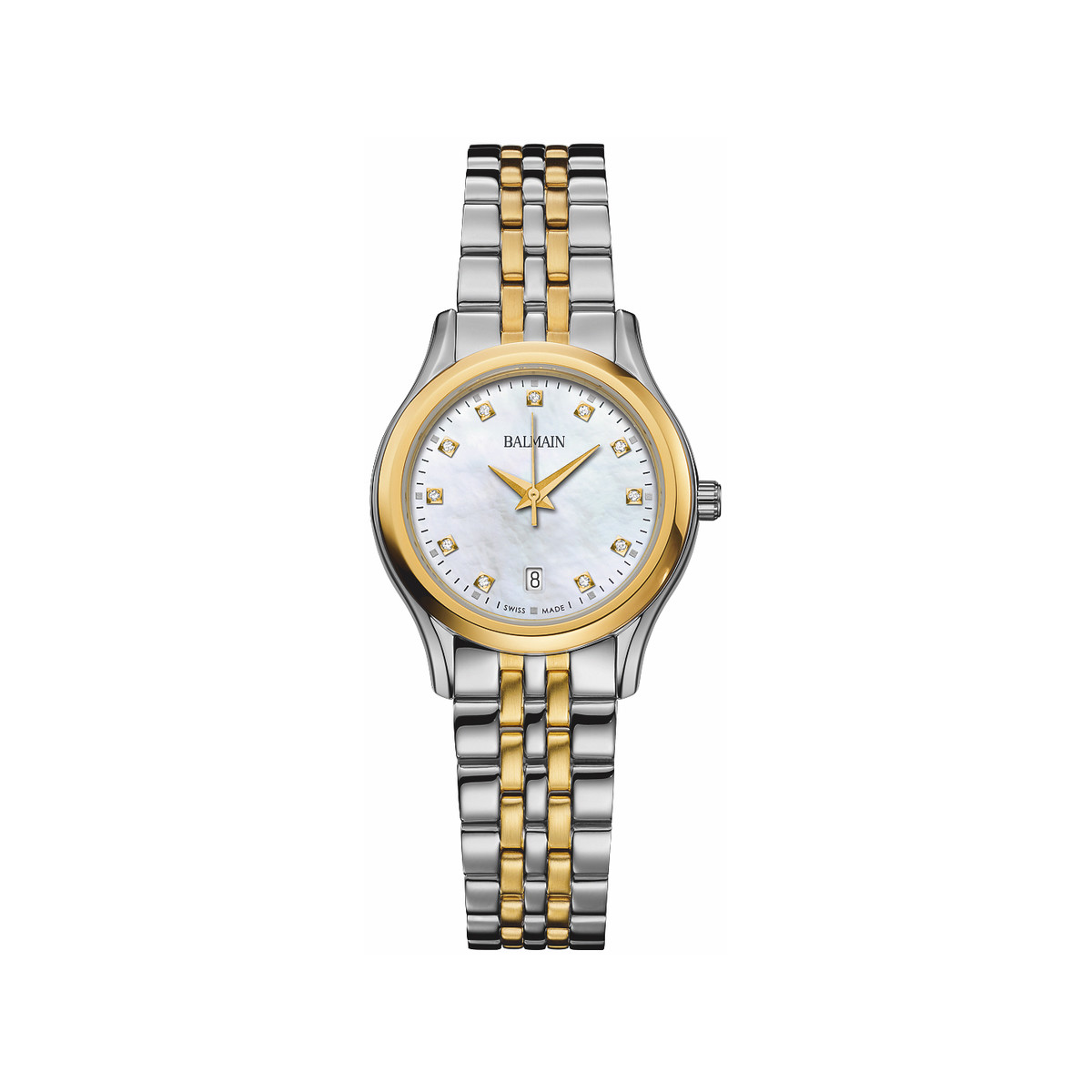Montre BALMAIN Beleganza femme bracelet acier bicolore jaune