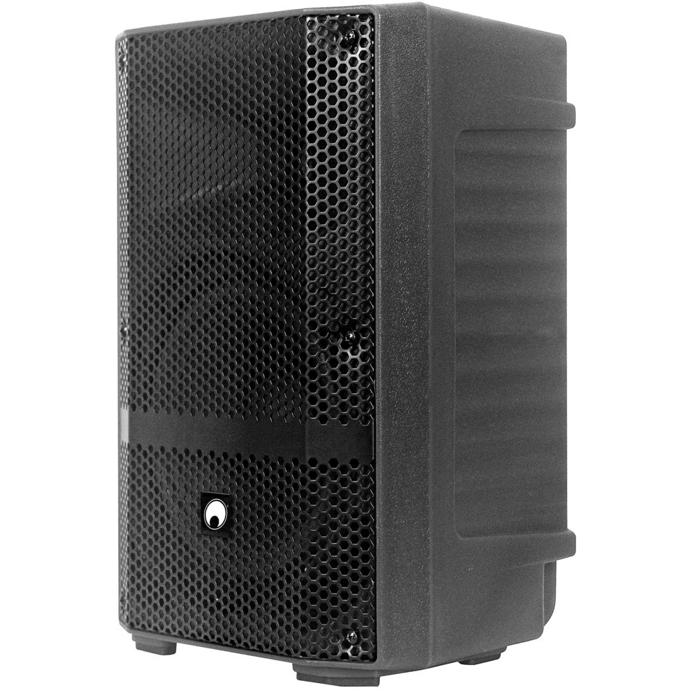 Omnitronic MSE-8+ mobiele party speaker met accu, LED-effecten en microfoon
