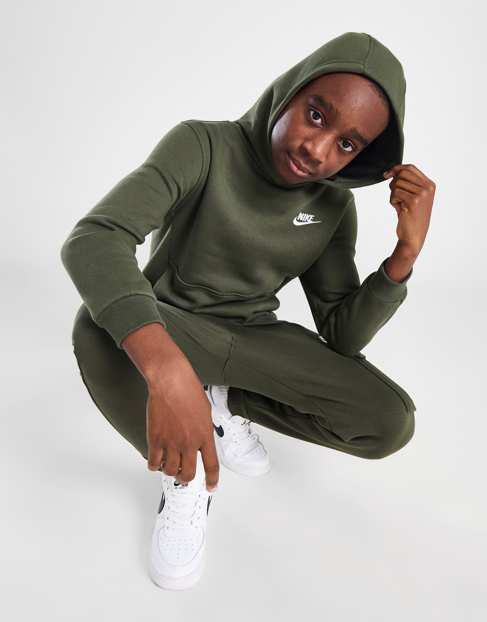 Nike Club Fleece Overhead Hoodie Junior