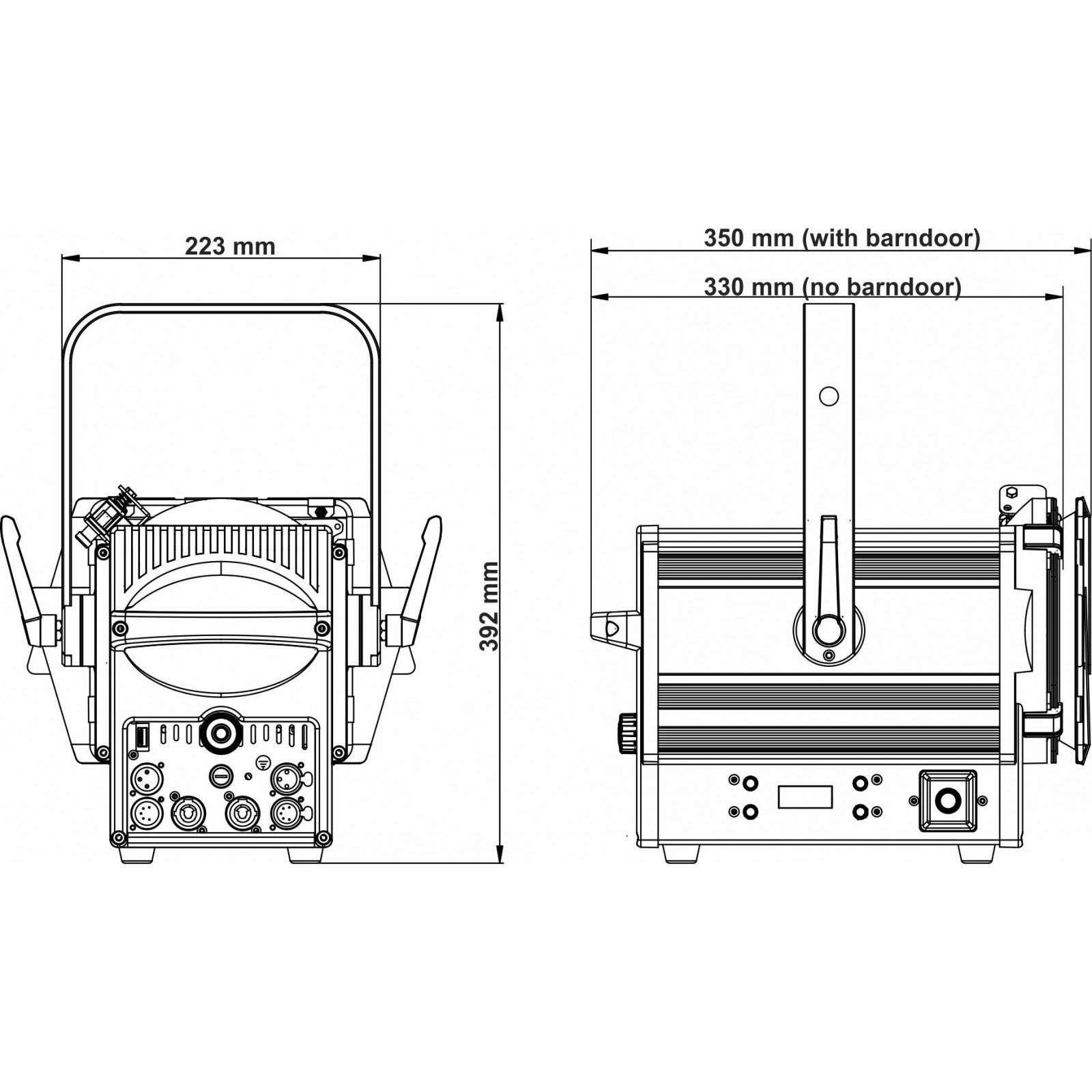 Briteq BT-THEATRE 100MZ LED theater fresnel
