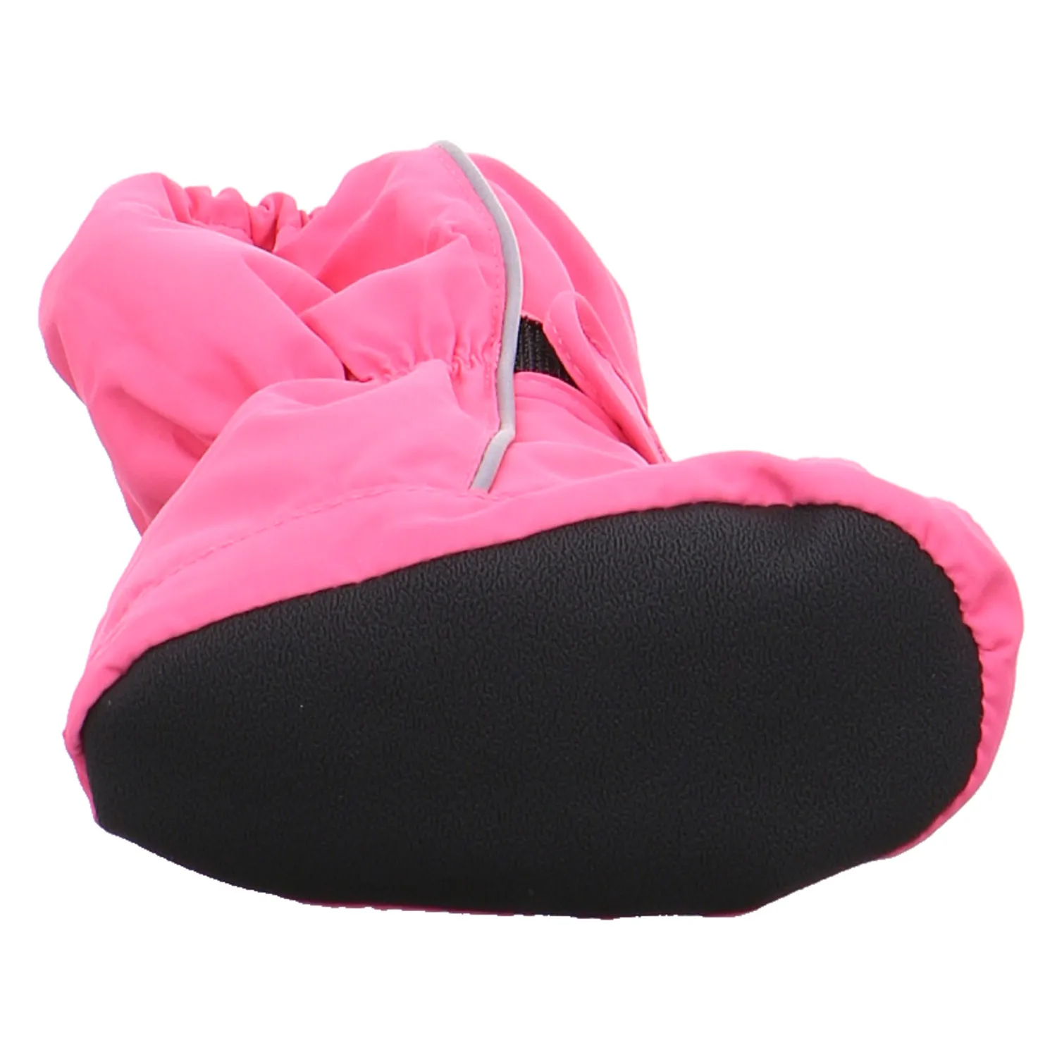 PLAYSHOES Krabbelschuh Pink Textil  Thermofüssling