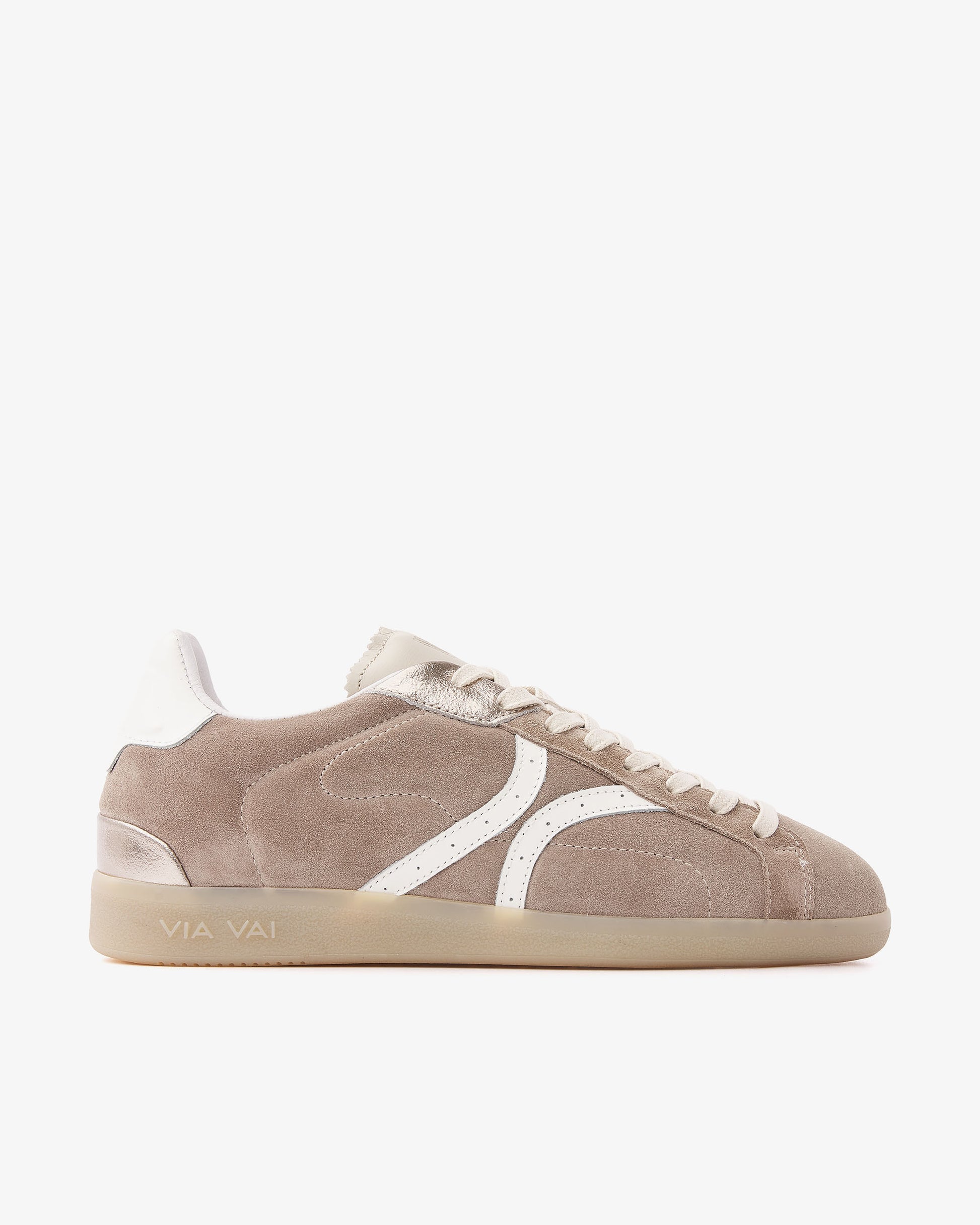 VIA VAI beige dames sneakers Nilla Khloe