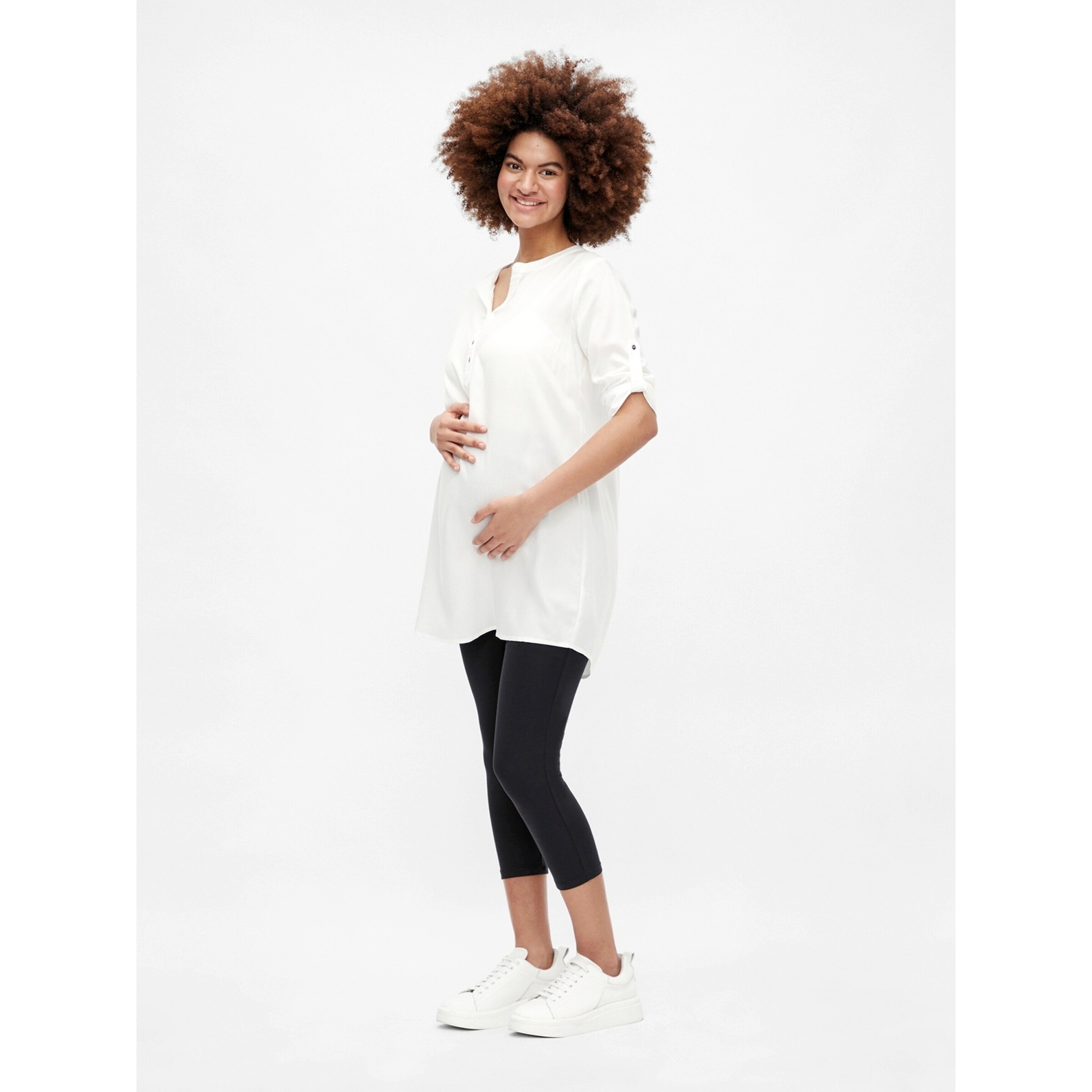 MAMALICIOUS® 2er-Pack Umstands-Leggings 3/4 Emma