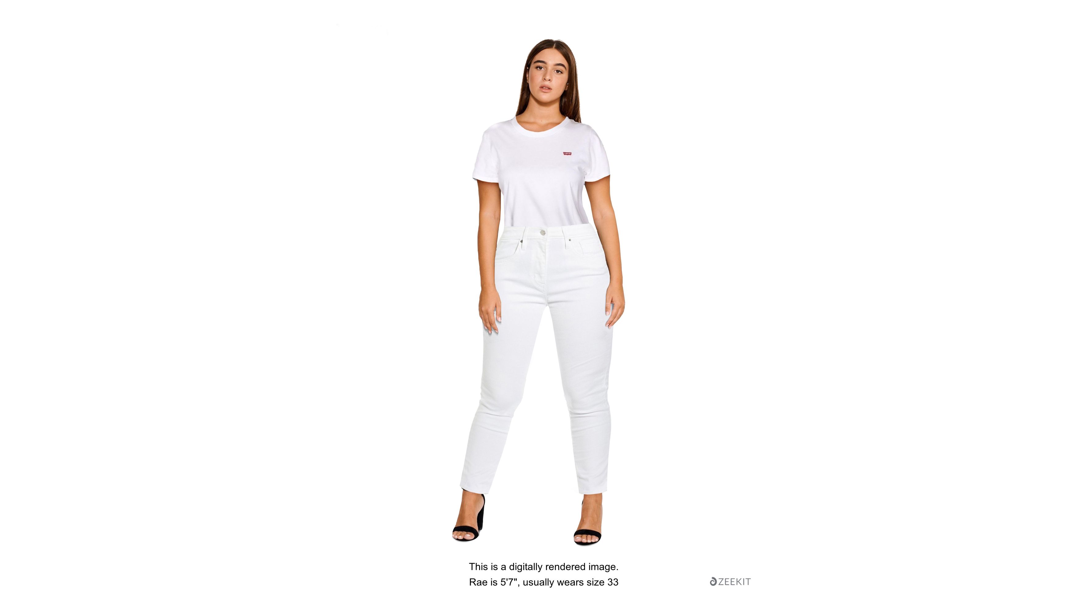 Jean 721™ Taille Haute Skinny - Soft Clean White - Blanc