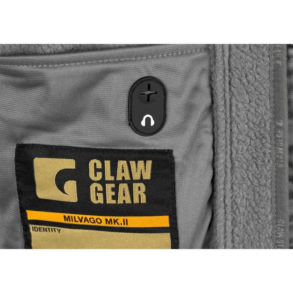Clawgear -  Clawgear Hoodie Milvago MK II Fleece solid rock