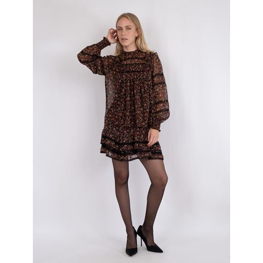 Neo Noir Harmon Garden Bluse, Black, 42