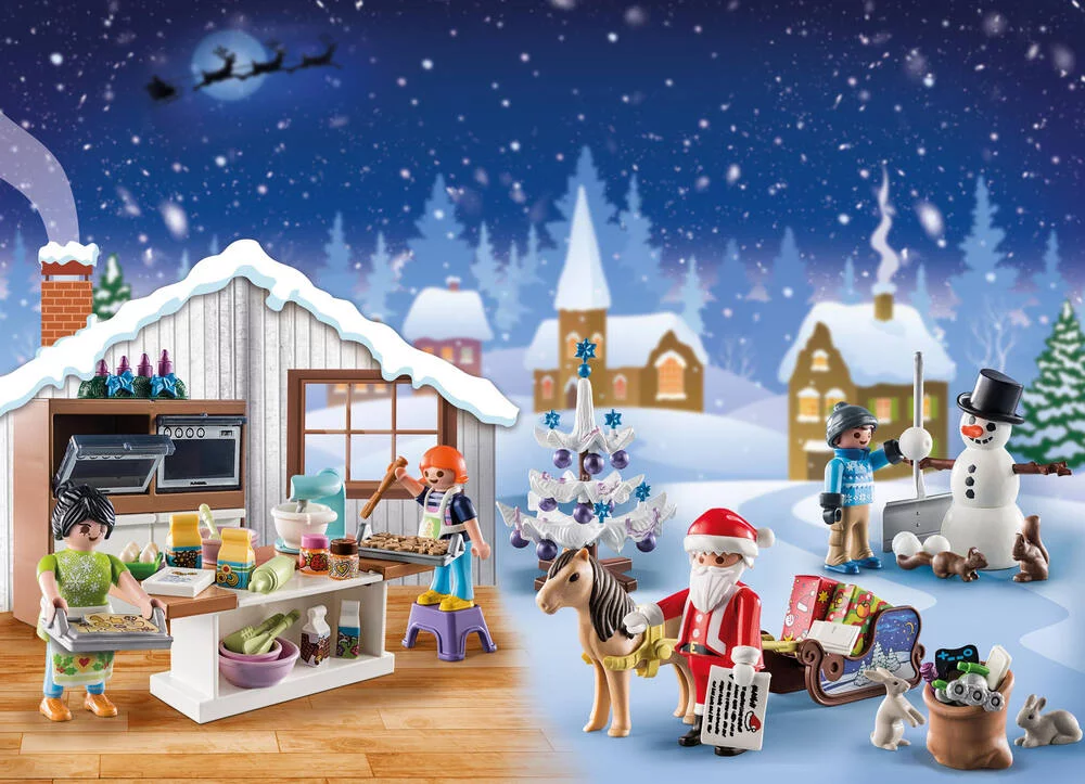 CALENDRIER DE L'AVENT - PATISSERIE DE NOEL - 71088