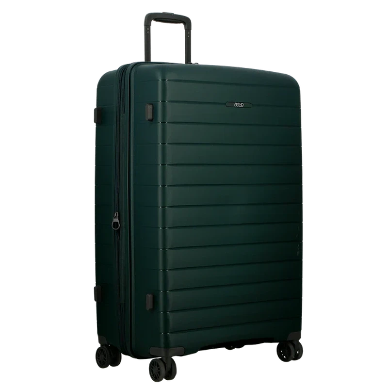 Jump Striper Spinner Trolley 77cm Dark Green