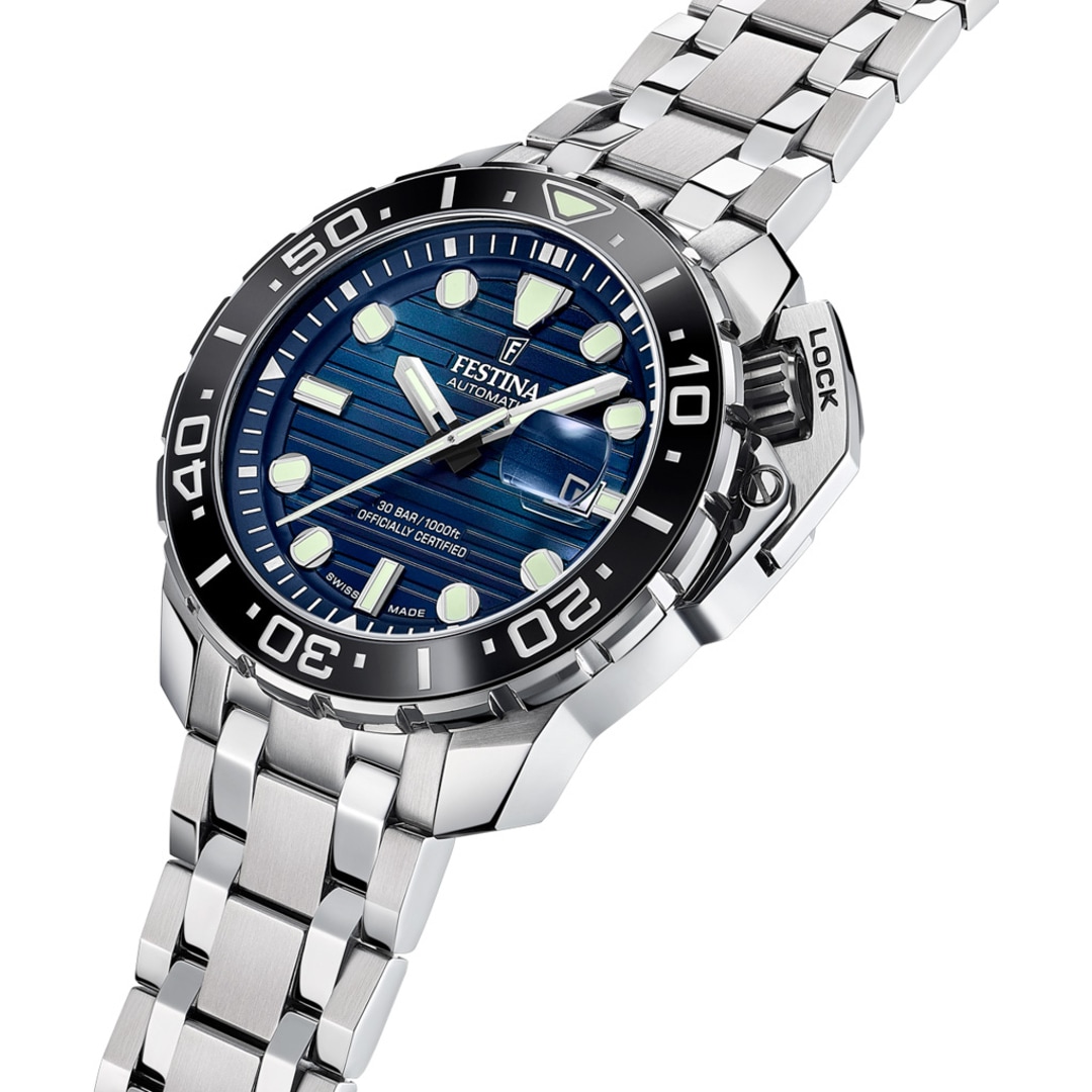 Festina Swiss Diver COSC Blau