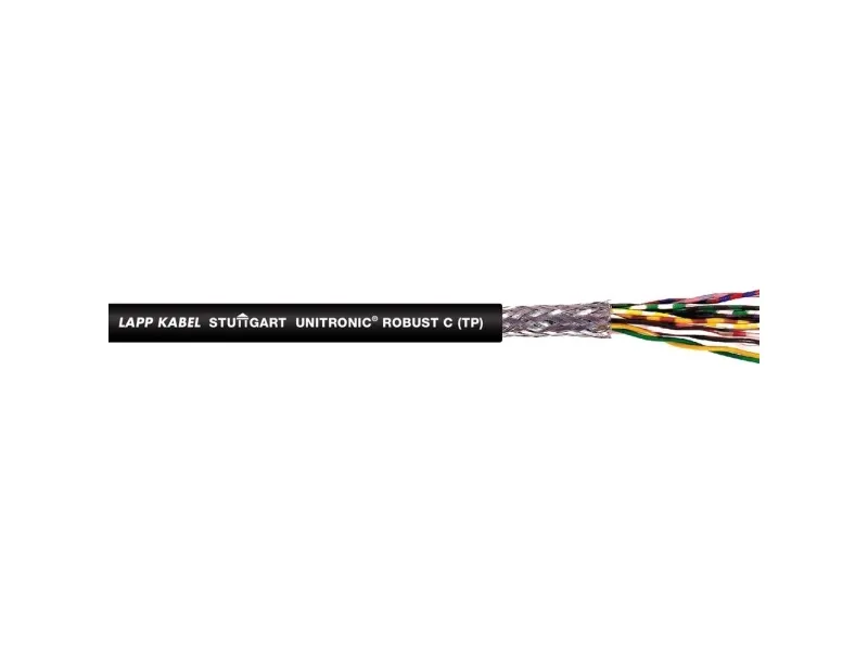 LAPP 1032118/500 Busledning UNITRONIC® ROBUST C (TP) 1 x 2 x 0.5 mm² Sort 500 m