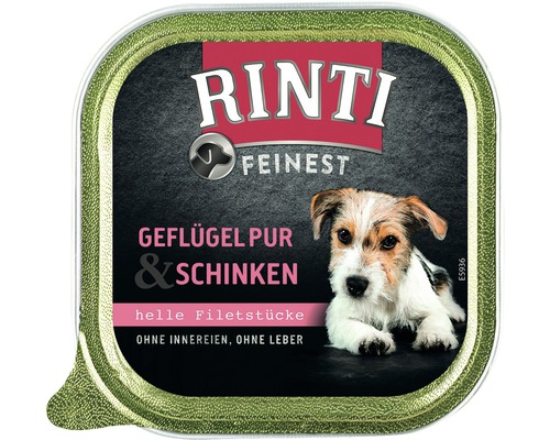 RINTI natvoer voor honden, gevogelte & ham, 150g