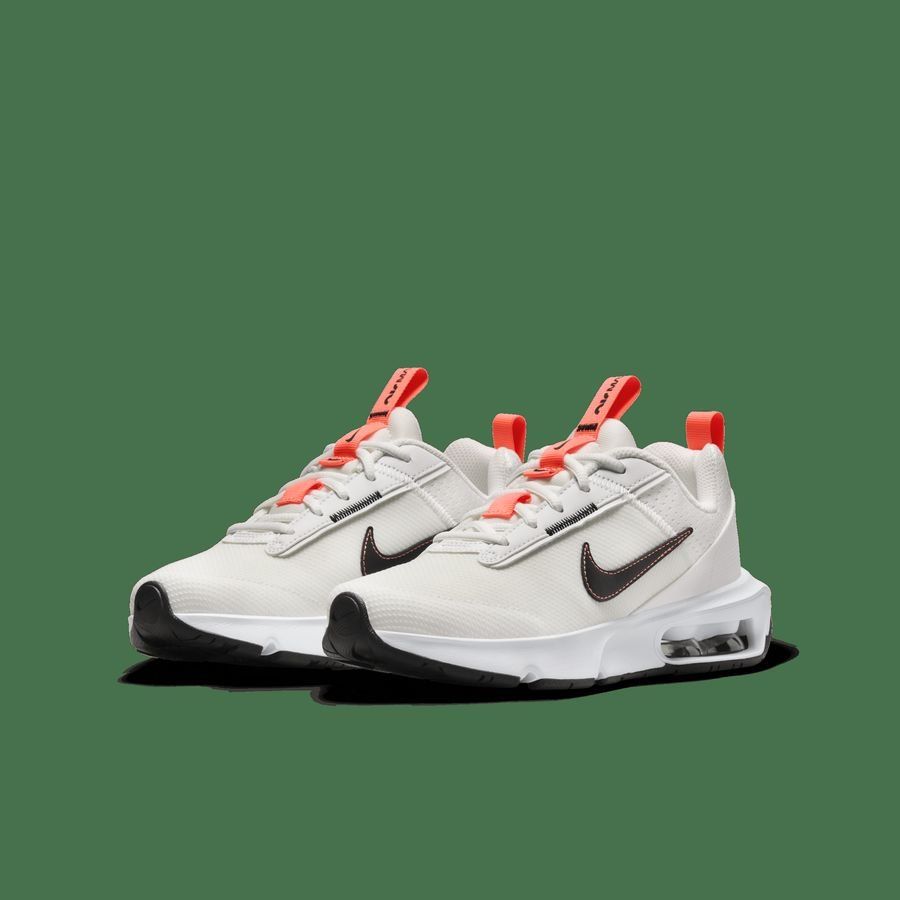 Nike Air Max INTRLK Lite Big Kids' SUMMIT WHITE/BLACK-HYPER ORANGE-WHI