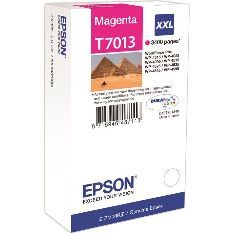 Epson Encre Magenta XXL (3 400 p)