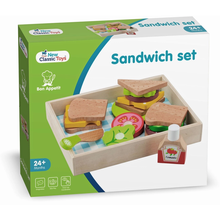 New Classic Toys Schneide-Set Sandwich