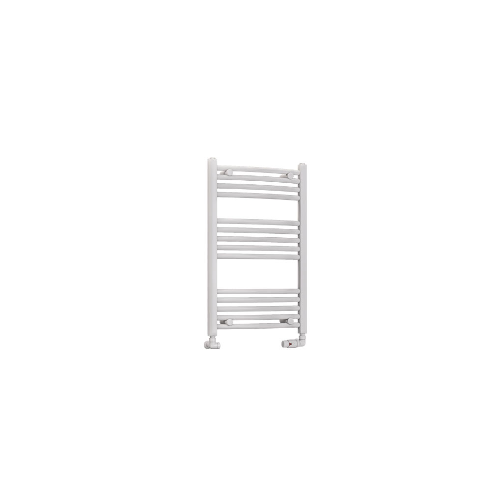 Eastbrook Wendover gebogen handdoekradiator 50x80cm 314W wit glans