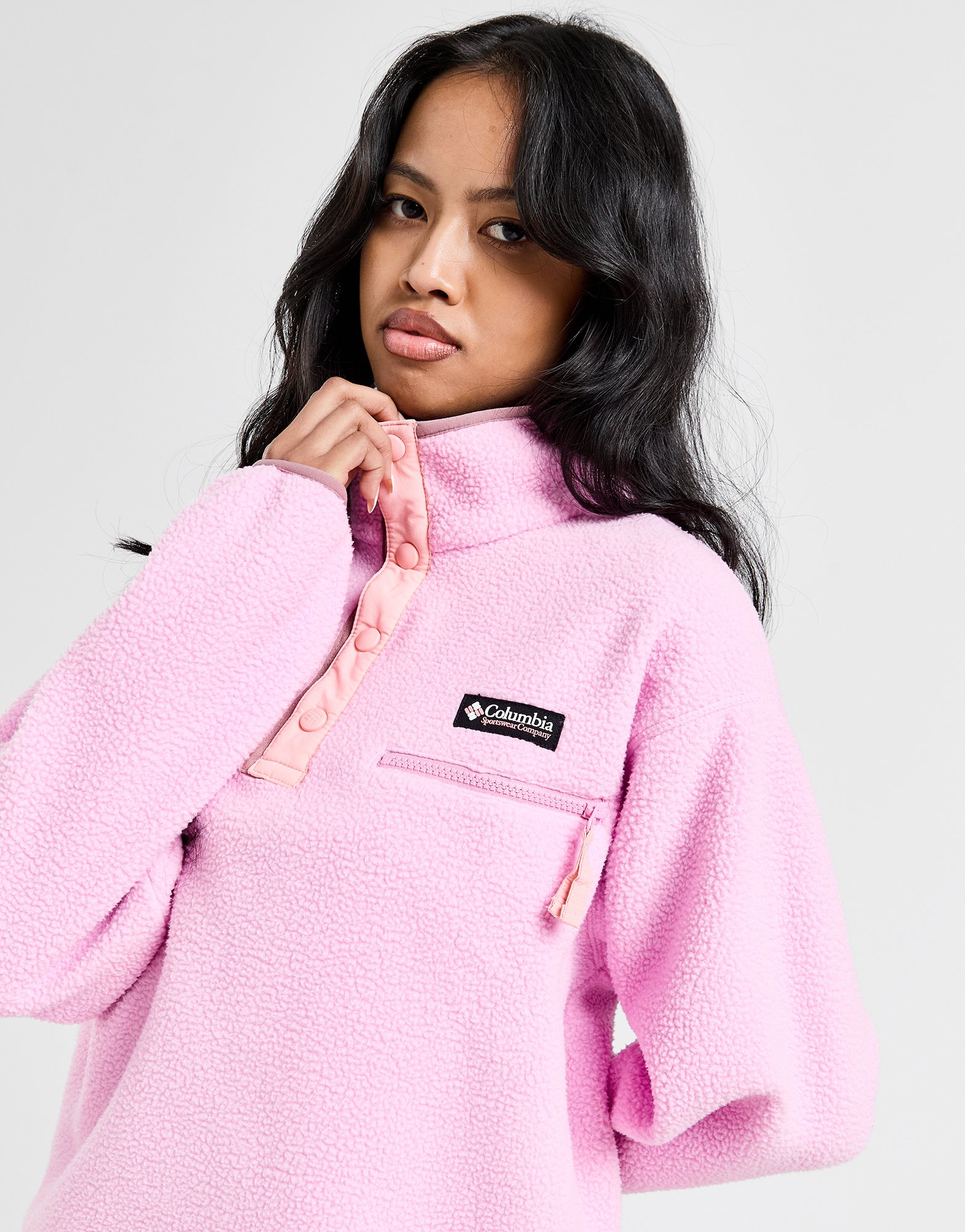 Columbia Polaire courte boutonnée Helvetia Femme