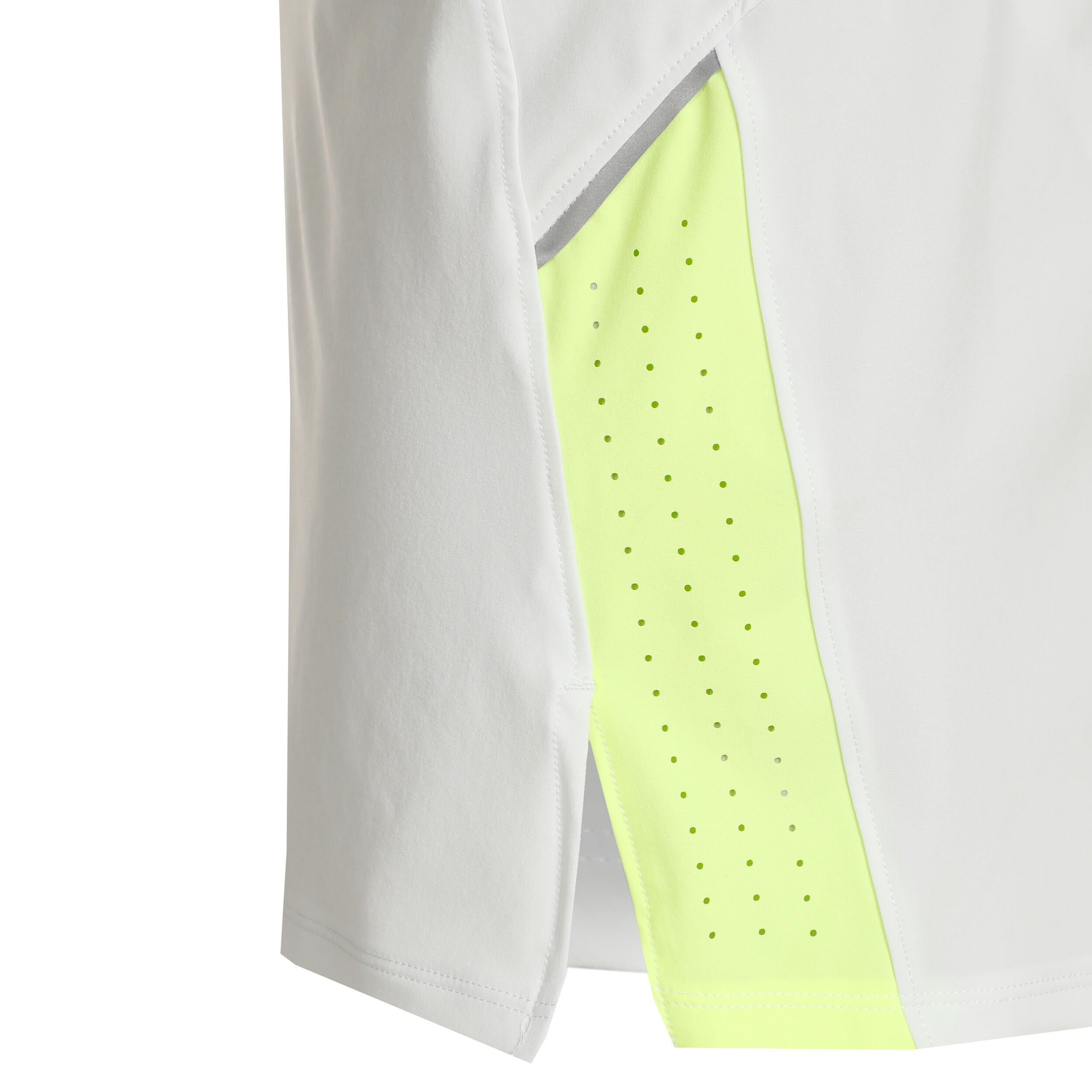 Under Armour Launch Elite 5in Shorts Hommes - Blanc , Jaunes Fluo